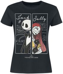 Jack & Sally, L'Étrange Noël De Monsieur Jack, T-Shirt Manches courtes