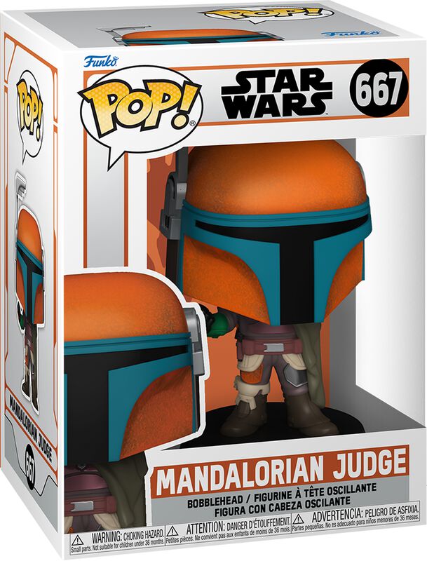 The Mandalorian - Mandalorian Judge vinyl figuur nr. 667