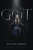 Daenerys for the Throne, Game Of Thrones, Poster