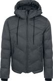 Herringbone Hooded Winter Jacket, Urban Classics, Winterjas