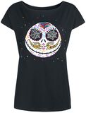 Mexican Skull, The Nightmare Before Christmas, T-Shirt Manches courtes