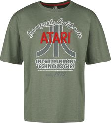 Logo Vintage, Atari, T-Shirt Manches courtes