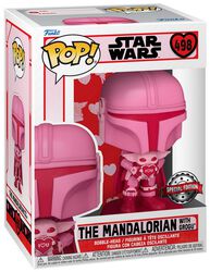 The Mandalorian with Grogu vinyl figurine no. 498, Star Wars, Funko Pop!