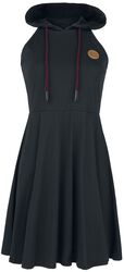 Skater Dress with Hood and Pockets