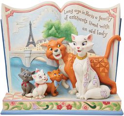 Long ago in Paris - Aristocats Storybook Figurine, Aristocats, beeld