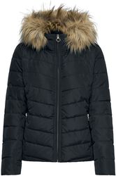 Newellan Quilted Hood Jacket, Only, Winterjas