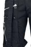 Strap Pants, Gothicana by EMP, Pantalon Cargo