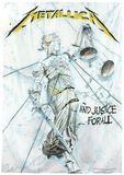 ... And Justice For All, Metallica, Drapeau