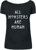 All Monsters Are Human, American Horror Story, T-Shirt Manches courtes