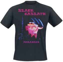 Paranoid Tracklist, Black Sabbath, T-shirt