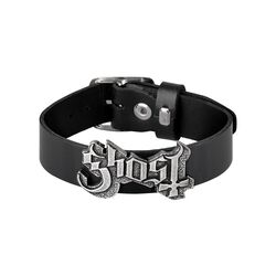 Logo, Ghost, Lederen armband