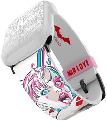 MobyFox - Mad Love - Smartwatch Armband, Harley Quinn, Polshorloges