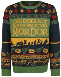 Walk Into Mordor, The Lord Of The Rings, Christmas jumper