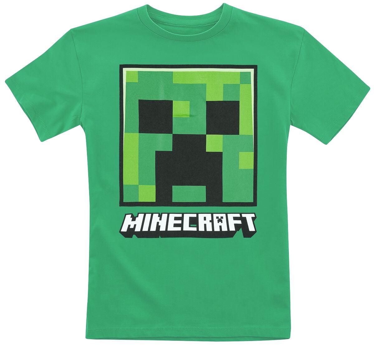 Lot De 3 T-shirts Minecraft Pour Enfants - 100% Coton - Manches Courtes - Designs Officiels