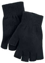 Hands Up, Black Premium by EMP, Vingerloze handschoenen