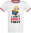 I Can't Adult Today, Minions, T-shirt