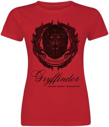 Gryffondor - Courage Bravery Determination, Harry Potter, T-Shirt Manches courtes
