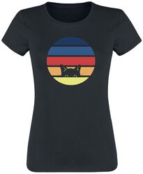 80s cat, Tierisch, T-Shirt Manches courtes