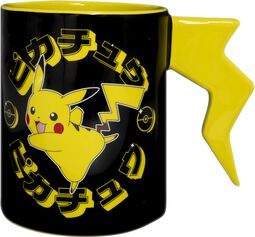 Pikachu bliksem - 3D mok, Pokémon, Kop