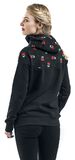 Cherry Bomb Shawl Hoodie