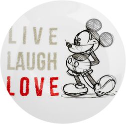 Live Laugh Love - Mickey