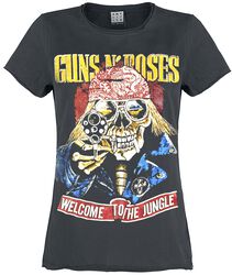 Amplified Collection - Welcome, Guns N' Roses, T-Shirt Manches courtes