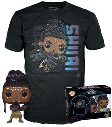 Wakanda Forever - Shuri (GITD) - POP! & t-shirt, Black Panther, Funko Pop!