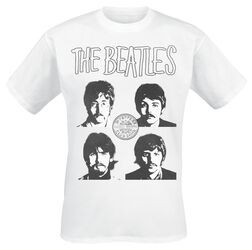 Sgt. Peppers Portrais, The Beatles, T-Shirt Manches courtes