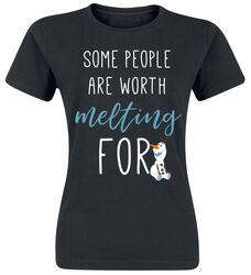 Some People Are Worth Melting For, La Reine Des Neiges, T-Shirt Manches courtes