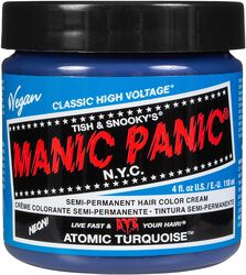 Atomic Turquoise - Classic, Manic Panic, Haarverf