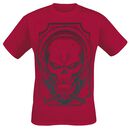 Red Skull - Furious Face, Captain America, T-shirt