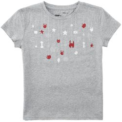 T-shirt enfant avec rock hand & étoiles, Collection EMP Stage, T-shirt