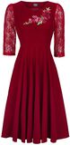 Divine Velvet Swing Dress, H&R London, Medium-lengte jurk