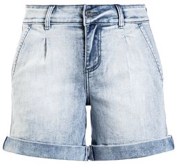 Light Blue Denim Shorts, Black Premium by EMP, Korte broek