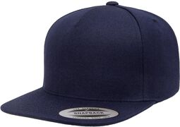 Premium five-panel snapback cap, Flexfit, Casquette