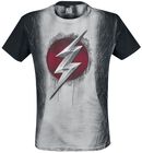 Logo Rouge, Flash, T-Shirt Manches courtes