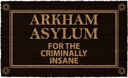 Arkham Asylum, Batman, Paillasson