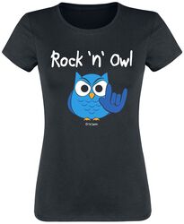 Rock 'n' Owl, Tierisch, T-Shirt Manches courtes