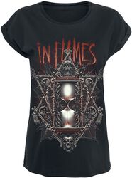 Dark Hourglass, In Flames, T-Shirt Manches courtes