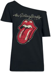 Langue Usée, The Rolling Stones, T-Shirt Manches courtes