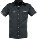 Dark Strap Shirt, Gothicana by EMP, Shirt met korte mouwen