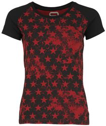 Raglan Road - Manches Courtes, RED by EMP, T-Shirt Manches courtes