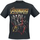 Infinity War - Red Squad, Avengers, T-shirt
