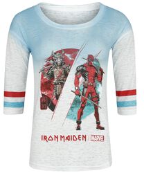 Iron Maiden x Marvel Collection - Samurai Comp, Iron Maiden, T-Shirt Manches courtes