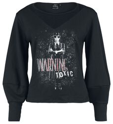 Warning - Toxic, Wednesday, Sweat-shirt