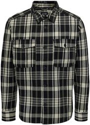 ONSMILO OVR CTN CHECK NOOS - Chemise Manches Longues, ONLY and SONS, Chemise manches longues