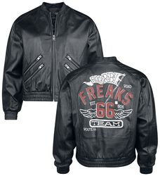 Rock Rebel X Route 66 - Leather Jacket, Rock Rebel by EMP, Lederen jas