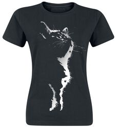 Cat Silhouette, Tierisch, T-shirt