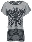 Skeleton Shirt, Full Volume by EMP, T-shirt