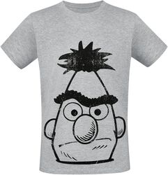 Bert - Grosse Tête, Sesame Street, T-Shirt Manches courtes